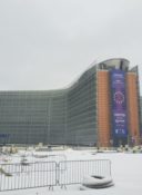 Commission Européenne sous la Neige